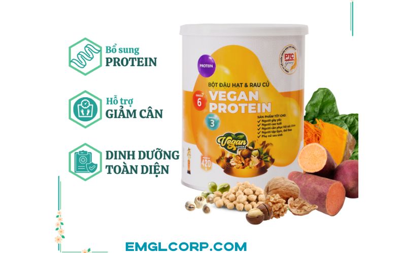 Cung cấp một nguồn protein chất lượng cao, giàu amino acid thiết yếu giúp xây dựng và phục hồi cơ bắp