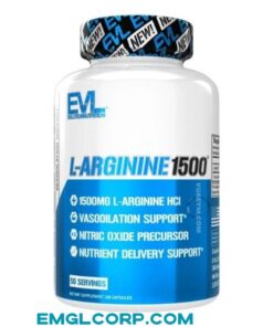 EVL L-Arginine 1500mg giúp nâng cao hiệu suất tập luyện bằng cách cải thiện tuần hoàn máu, cung cấp nhiều oxy và dưỡng chất hơn đến các cơ bắp