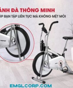 Xe đạp tập thể dục gym trong nhà Kyta Sport X10 bánh đà 5kg khung thép không gỉ