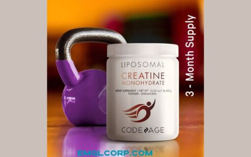 Bột Tăng Hiệu Quả Tập Luyện, Tăng Cơ Bắp Trong Thể Thao, GYM Codeage Liposomal Creatine